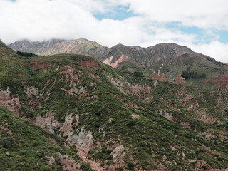 Maragua Crater, in the moutainous region of Cordillera de los Frailes. Near Sucre, Bolivia. A...