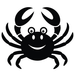 blue-crab-smiles-icon-vector-white-background.eps