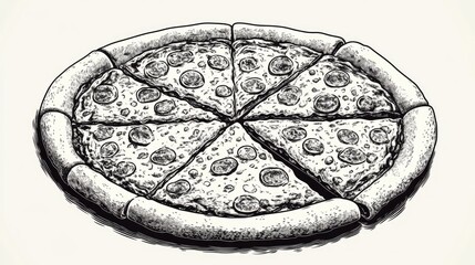 a slice of pizza