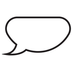 Text Speech Bubble Vector Icon | Speech Bubbles PNG, SVG | Transparent Background Cartoon Bubbles