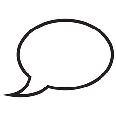 Text Speech Bubble Vector Icon | Speech Bubbles PNG, SVG | Transparent Background Cartoon Bubbles