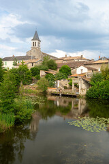 Rivière La Vonne, Sanxay, Vienne, 86, Region Nouvelle Aquitaine, France