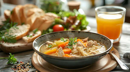 Chicken Noodle Soup A Warm & Comforting Meal