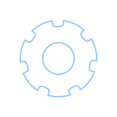 Doodle Icon setting , app ,digital illustration on transparent background that can be use for background, slide view, social media, sticker, scrapbook and etc. | Aesthetic with blue color