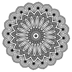 Printable Mandala Coloring Pages for Mindful Art Therapy