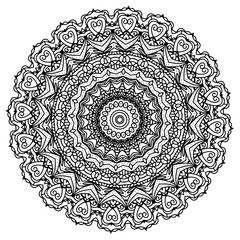 Beautiful Mandala Coloring Pages with Intricate Patterns