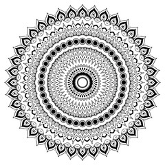Mandala Coloring Pages with Unique and Abstract Designs