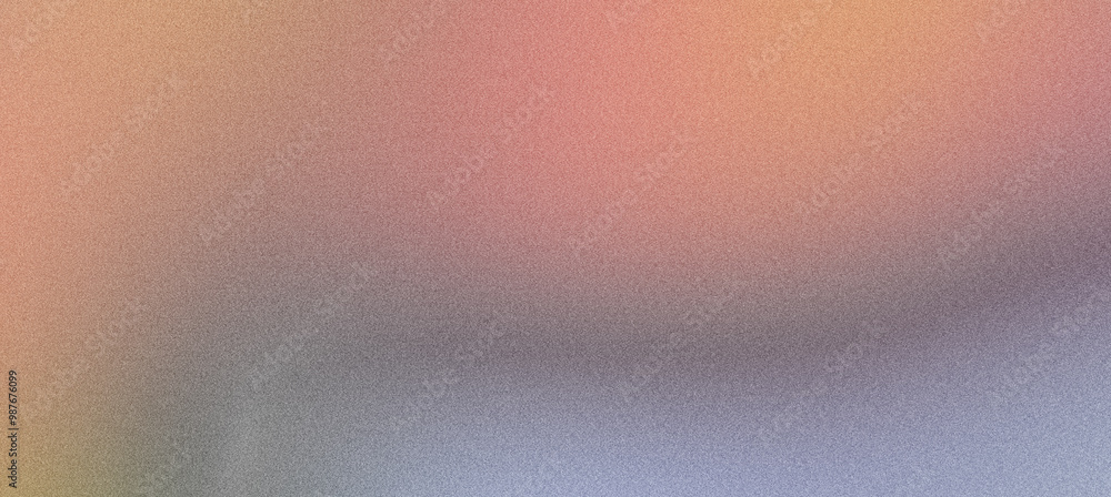 Poster stunning abstract background blending pink into blue with a grainy texture, perfect for adding your 