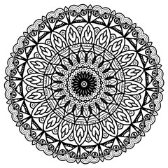 Mandala Coloring Pages Featuring Traditional Patterns