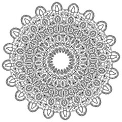 Printable Mandala Coloring Pages for intermediate 