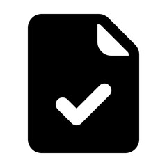 File Tick Icon