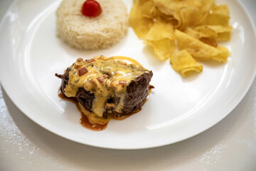 Classic fillet of beef with bernaise sauce