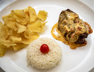 Classic fillet of beef with bernaise sauce