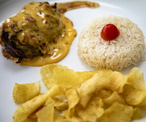 Classic fillet of beef with bernaise sauce
