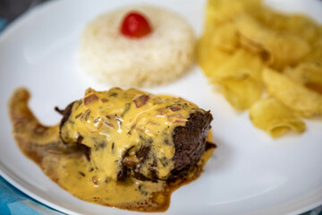 Classic fillet of beef with bernaise sauce