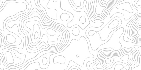 Topography map crave white wave doodle line topo map diagram relief line grid abstract background. geometric Line topography map contour background.	
