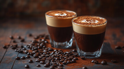 cappuccino is a coffee drink with equal parts espresso, steamed milk, and foam