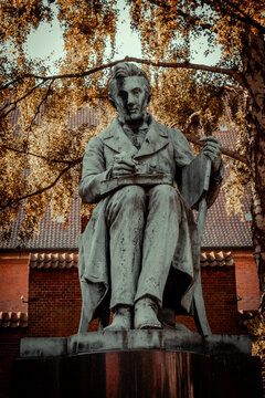 Statue of Soren Kirkegaard
