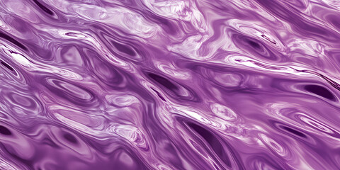 purple metal liquid texture. abstract background in the form of liquid shiny violet metal. glossy chrome texture. 3D rendering