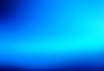 Fototapeta premium a smooth gradient transitioning from deep blue to vibrant turquoise, with soft, blurred edges creating a calming effect create with ai