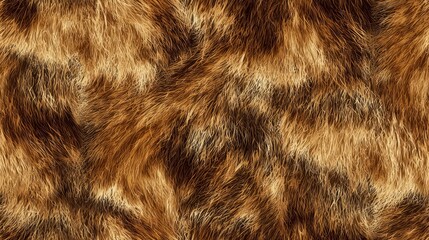 Naklejka premium Whimsical Woodland Squirrel Fur Seamless Pattern with Earthy Browns and Delicate Textures