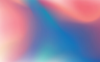 gradients blue, pink and yellow background