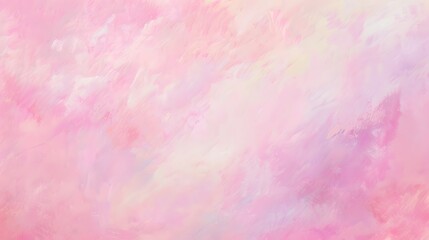 Abstract Pink and White Painted Background
