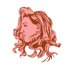 Beauty woman illustration PNG