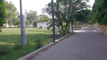 street in the park