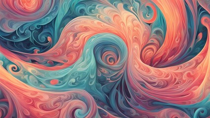 abstract background with swirls