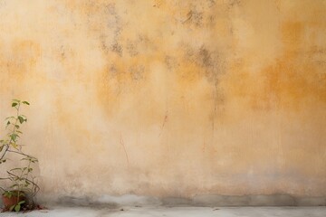 
Wabi-sabi background, where hand-made paper meets natural dye and sumi ink on an ancient wall 

