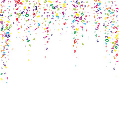 Concept of school background. Colorful childish