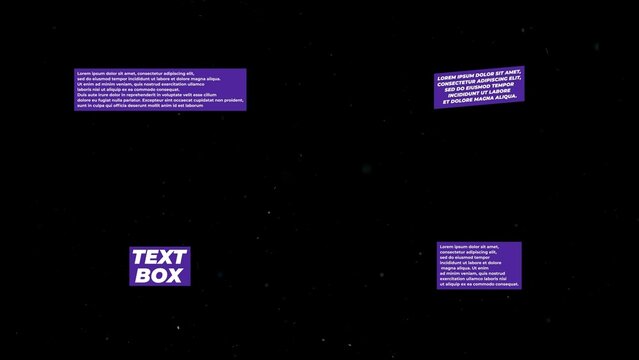 Box Resize Text Animation