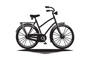 Get Premium Bicycle Silhouette Vector Illustrations for Web & Print