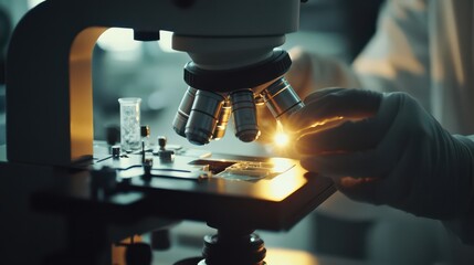Microscope Analysis in a Modern Laboratory Setting