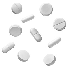 white pill medical drug medication