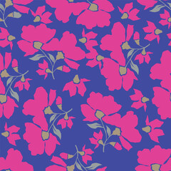 pattern, flower, seamless, vector, floral, leaf, nature, wallpaper, illustration, design, decoration, plant, spring, art, ornament, summer, butterfly, leaves, silhouette, flowers, vintage, texture, 