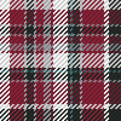 Seamless pattern of scottish tartan plaid. Repeatable background with check fabric texture. Vector backdrop striped textile print.