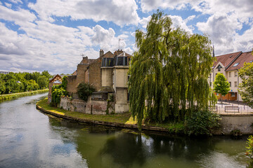 Obraz premium Les quais de la Somme à Amiens