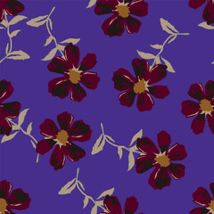 pattern, flower, seamless, vector, floral, leaf, nature, wallpaper, illustration, design, decoration, plant, spring, art, ornament, summer, butterfly, leaves, silhouette, flowers, vintage, texture, 