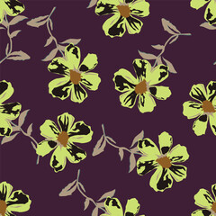 pattern, flower, seamless, vector, floral, leaf, nature, wallpaper, illustration, design, decoration, plant, spring, art, ornament, summer, butterfly, leaves, silhouette, flowers, vintage, texture, 