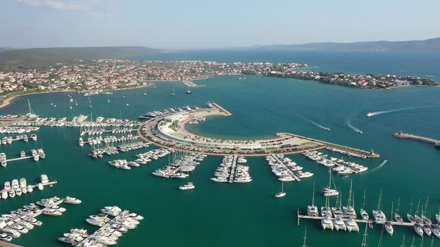 Marina Dalmacija in Suko&scaron;an from Above