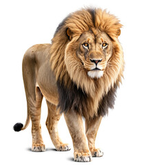 Fototapeta premium lion isolated on a transparent background