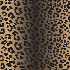 Seamless leopard pattern.