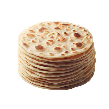 Roti png indian roti png handmade roti png parata png roti parata png indian flat bread png pile of roti png roti with pile png roti with stack png roti plate with vegetable png, roti transparent bg.
