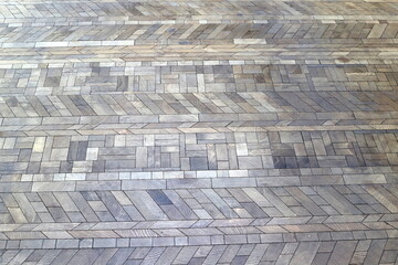 Architectural details in the construction of buildings and structures close-up.