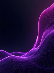 Purple and pink wave with a abstract background.