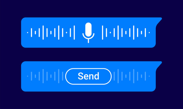 Voice Message UI Design with Play and Stop Preview
or recording and sending a button preview