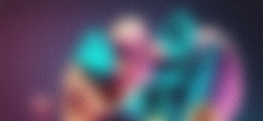 abstract background of pastel backgrounds on black with noise