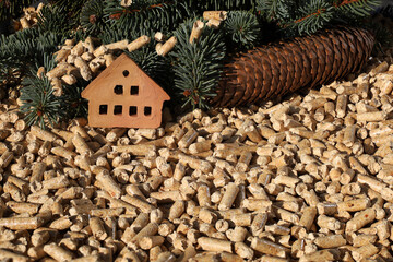 Holzpellets Natur CO2 neutral